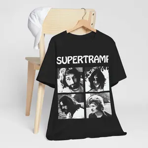 Supertramp Graphic Tee, Band Music Lover Gift, Rock Concert Apparel, Classic Album Art Shirt, Retro Vintage Style Top, Unisex Jersey T-Shirt