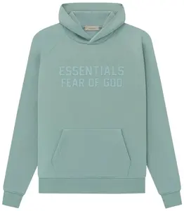 Fear of God Essentials Fleece Hoodie "Sycamore" Over Sized Fit