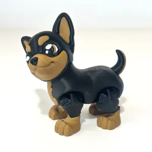 Flexi Chihuahua - 3D Printed Articulating Figure Decor Dog