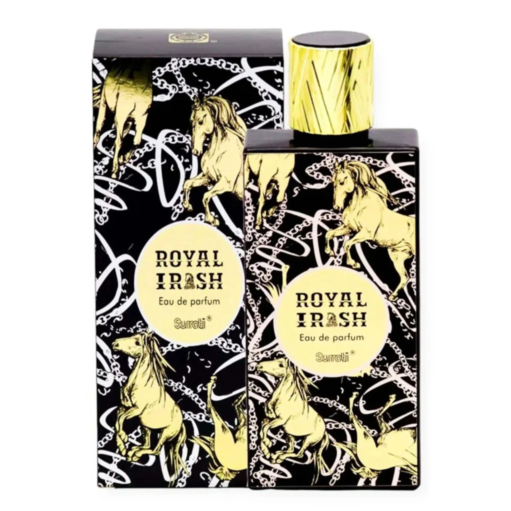 Royal Irish Perfume Spray by Surrati - 100 ml - Long-Lasting Luxury Fragrance Spray for Daily Wear & Special Occasions