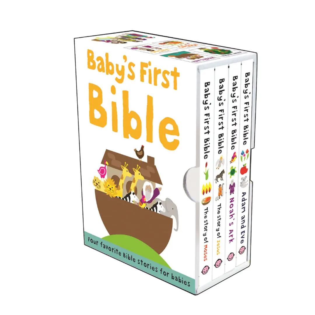 Baby's First Bible Boxed Set by Roger Priddy (Board Books in Slipcase)