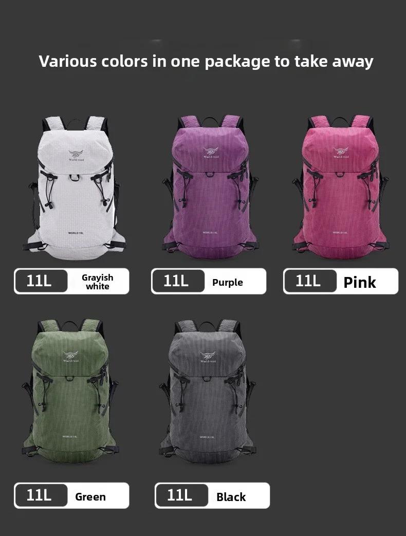 1PCS Hiking Backpack, Waterproof and Wear-resistant Lightweight Backpack Packable, Outdoor Sports Travel Camping Daypack