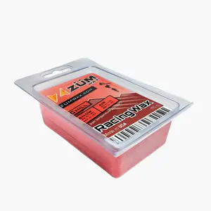 CHILL TEMPS Iron-On Ski/Snowboard/Nordic/Cross-Country Wax, 140g, CHILL Temp, long-lasting, secret vanilla scent, Made in USA, PFAS-free. 100% hydrocarbon wax. Fast, durable, eco-friendly, CHILL conditions