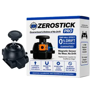 ZeroStick Pro Custom TMR Hall Effect Joystick Module Compatible with PS5 DualSense Edge Drift Free Magnetic Stick Replacement High Precision Long Life Design 1x