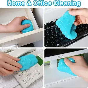 1/5/10pcs Car Cleaning Gel Detail Kit, Universal Dust Remover for Automotive Vent, Keyboard Cleaner and Interior Cleaning Gel