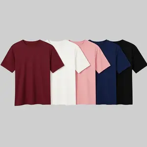 Women's 5-Piece Oversized Short-Sleeve Sports T-Shirt Set Multi-Color Comfortable Athletic Wear for Gym & Home Ideal for Gym Sessions and Home Activities