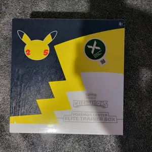 Pokémon Celebrations Elite Trainer Box Still Sealed in Pikachu Design Collectible
