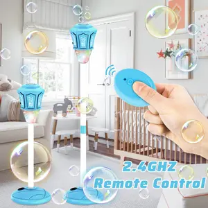 Garden street lamp bubble machine, automatically produces bubbles without the need for manual operation. Suitable for outdoor camping parties, children's playgrounds, creating a magical bubble world.