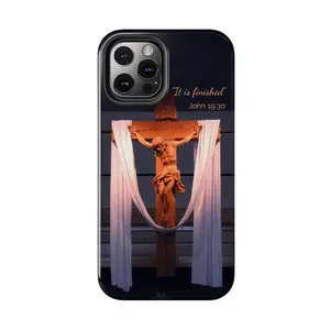 Jesus on the Cross iPhone Case (John 19:30)