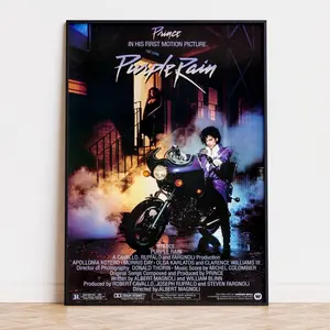 Purple Rain - Movie Poster |  | High Quality Ready To Print