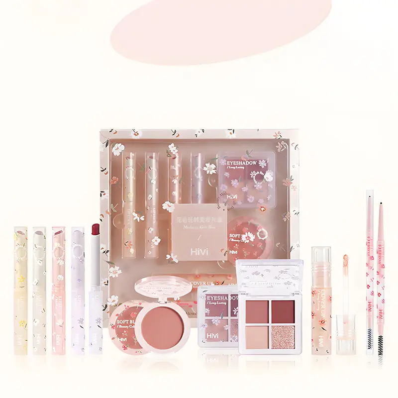 All In One Full Face Makeup Kit Assorted Cosmetic Items Portable For Daily Makeup Makeup Gift Set