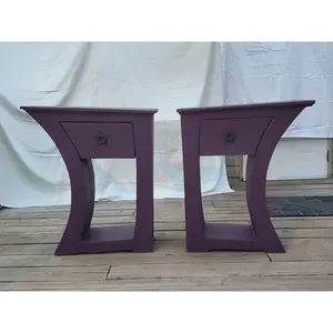 Dr. Seues / Alice in Wonderland inspired 31inch whimsical end tables / night stands