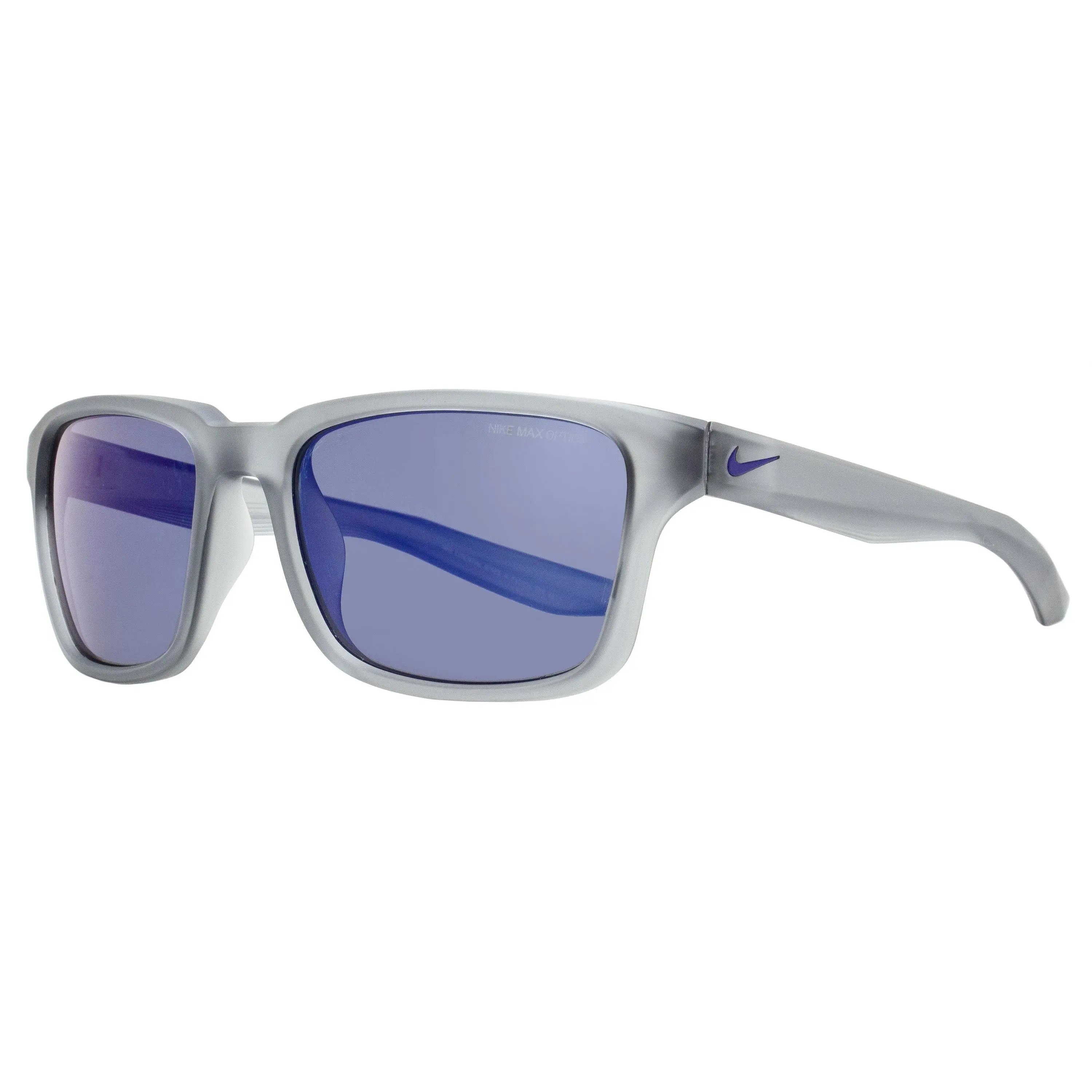 Nike Essential Spree M High Quality Sporty Trendy Sunglasses, EV1004-014, Matte Transparent Gray, 57mm, High Quality Sunglasses, Trendy Sporty Sunglasses