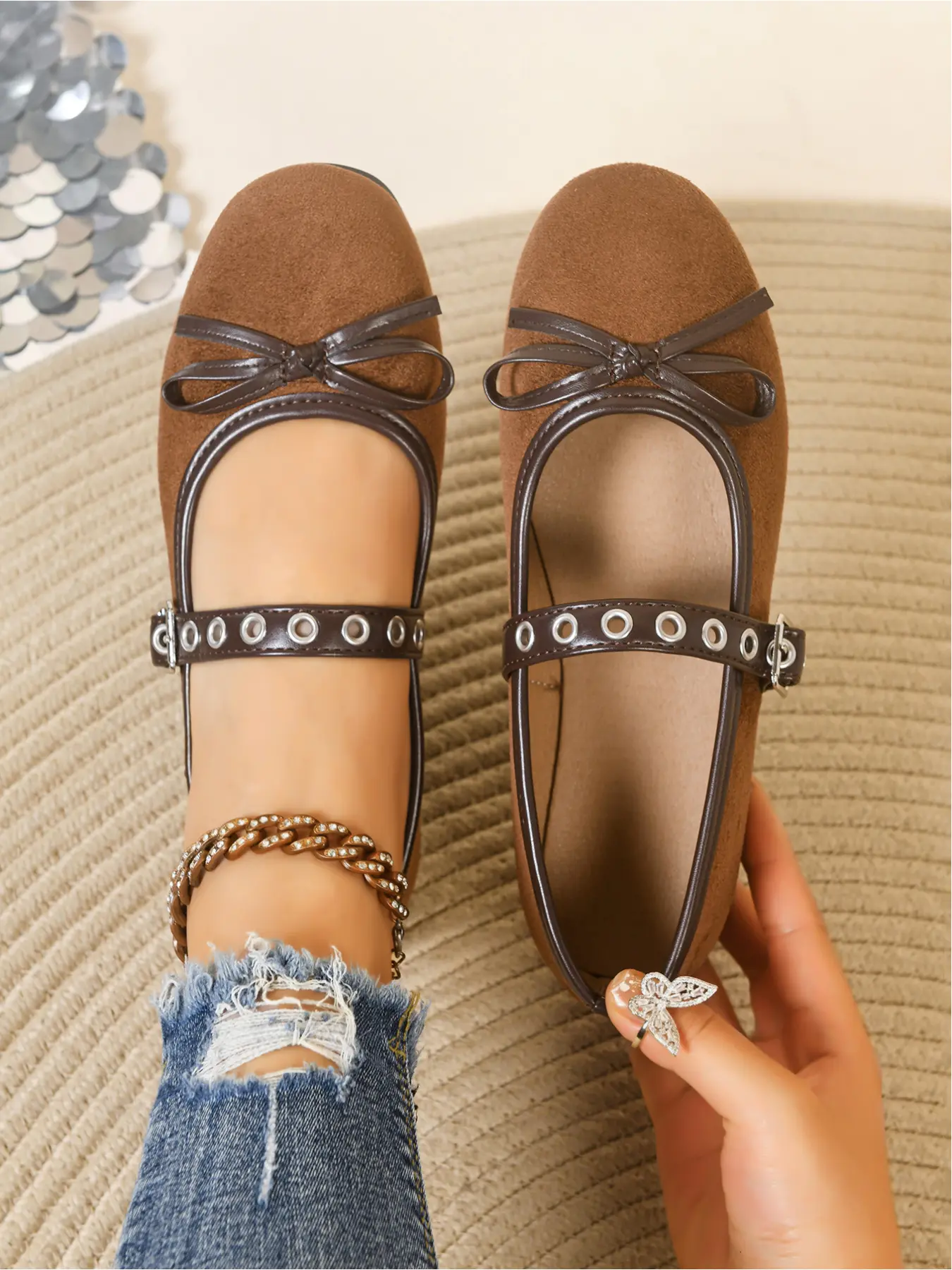 red mary janes shoes - TikTok Shop