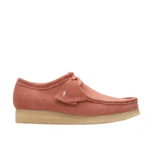 Clarks Wallabee 26176547 Mens Orange Oxfords & Lace Ups Casual Shoes