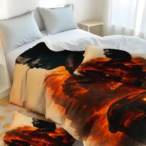 Mainland China Hotel Bedding Set (1 Duvet Cover + 2 Pillowcases, No Filling) - Durable Material, Easy-Care Fabric, Ideal for Holiday Shopping