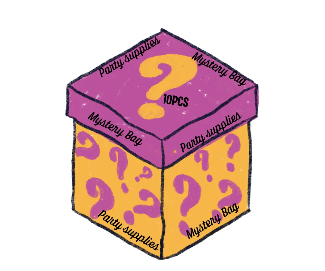 Grab bag mystery shopping party supplies