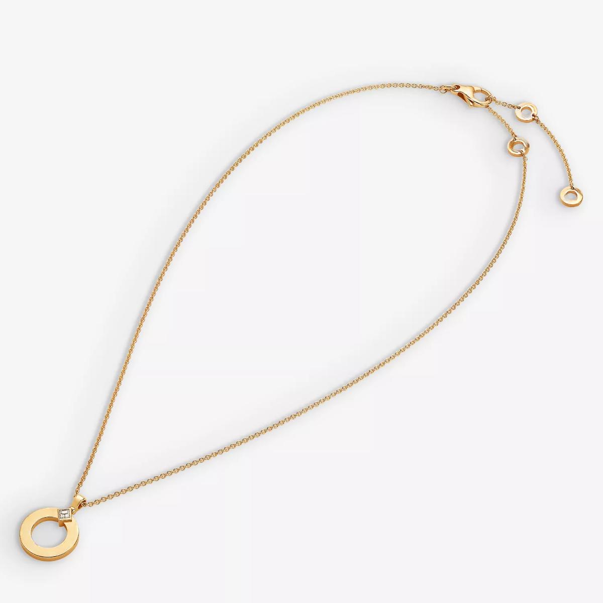 Geometric Circle Pendant Necklace  Minimalist Modern Statement Fashion Pendant Jewelry Women Party Gift