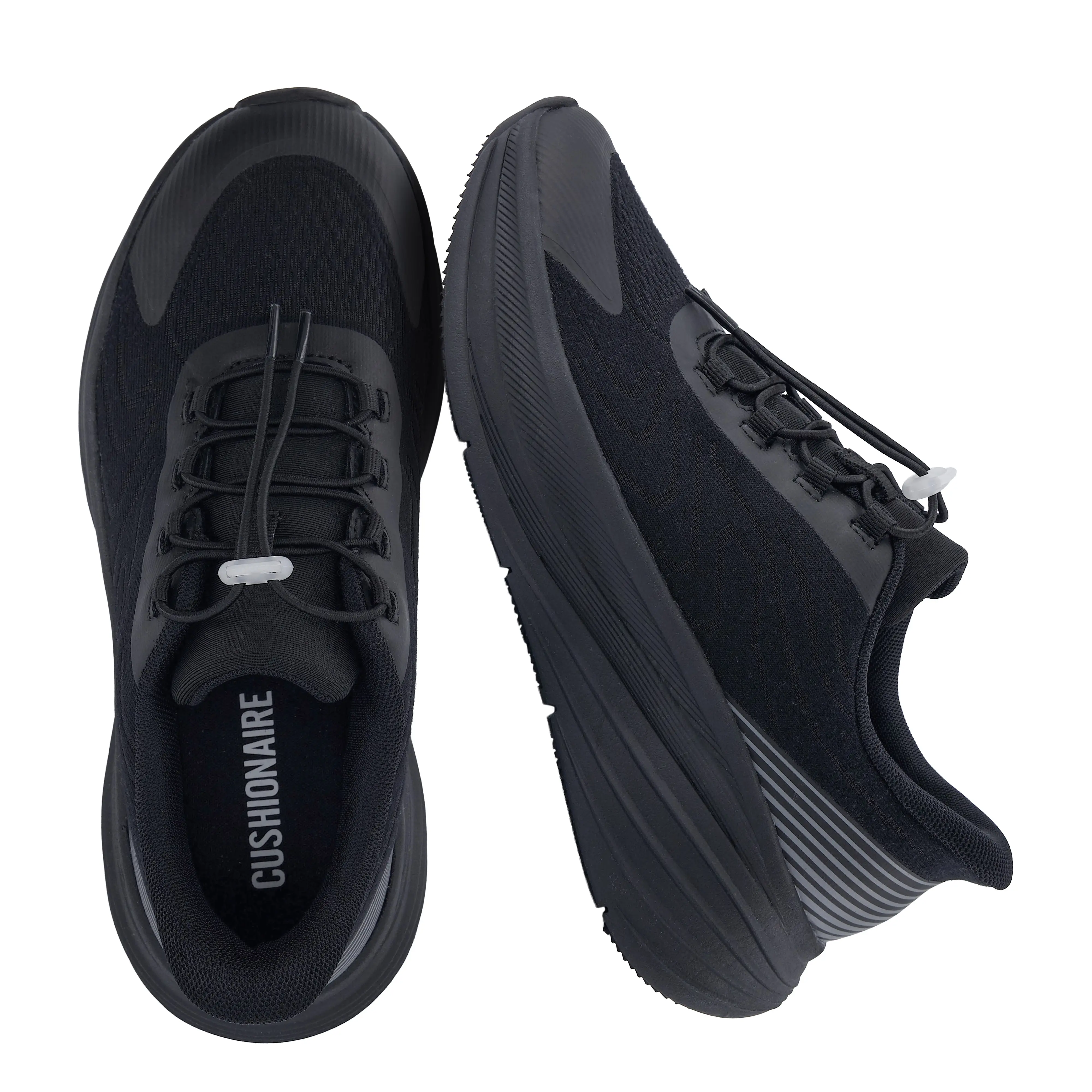 Cushionaire Xplor Walking Shoes For Women | Lightweight Casual Walking Trainer With Knit Upper | Sleek Slip On Design For Everyday Outdoor Wear