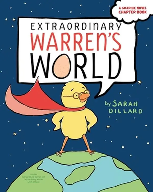 USED Book - Extraordinary Warren's World: Extraordinary Warren; Extraordinary Warren Saves the Day by Dillard, Sarah (Paperback) - english