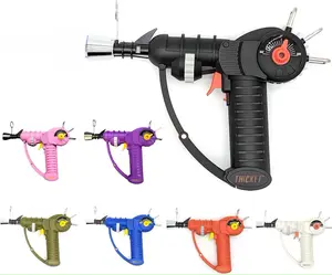 Raygun Refillable Butane Torch Lighter, Home Kitchen and Cooking Torch with Safety Lock and Kickstand