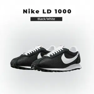 Nike LD 1000 HJ4687-002 Black White Athletic Closed Toe Sneakers for Men