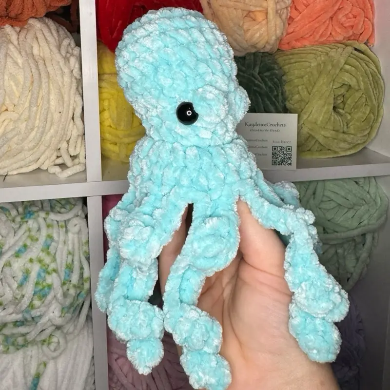 Handmade Drift Octopus Plushie