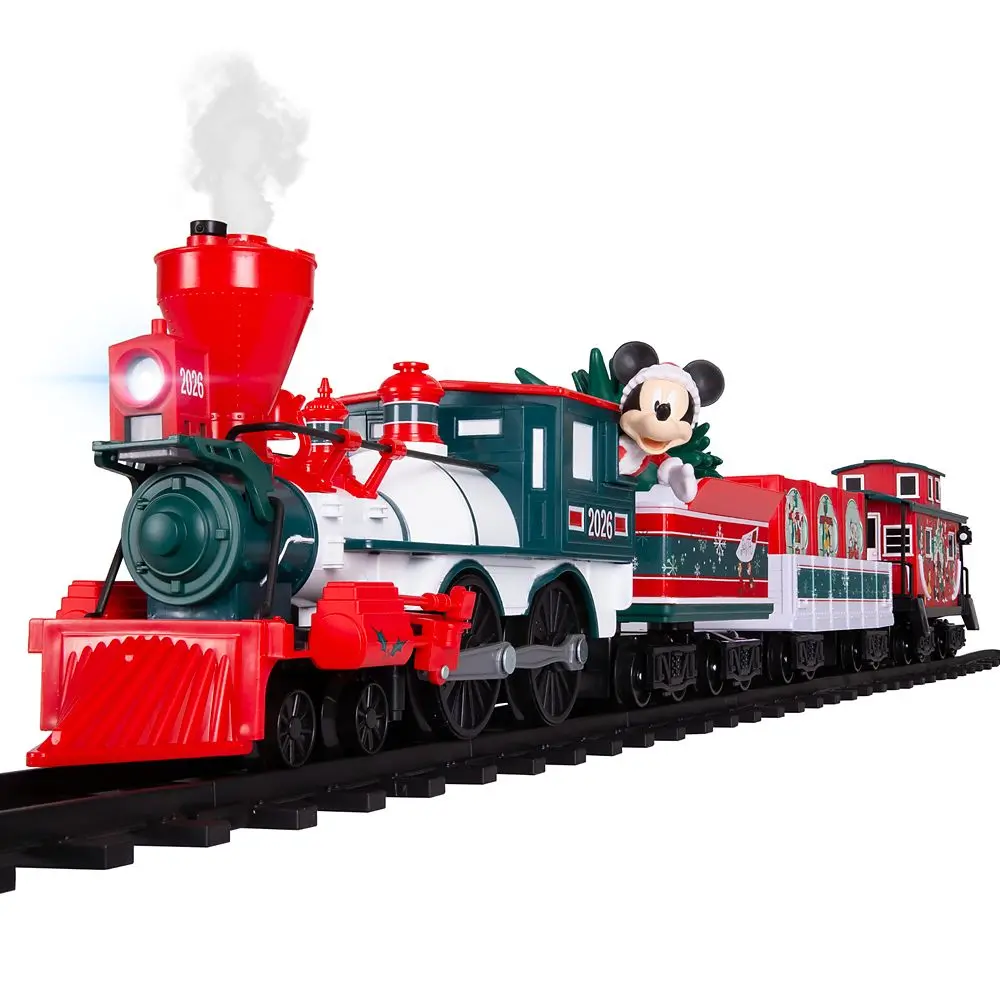 Disney Store Mickey Mouse and Friends 2026 Christmas Train Set by Lionel