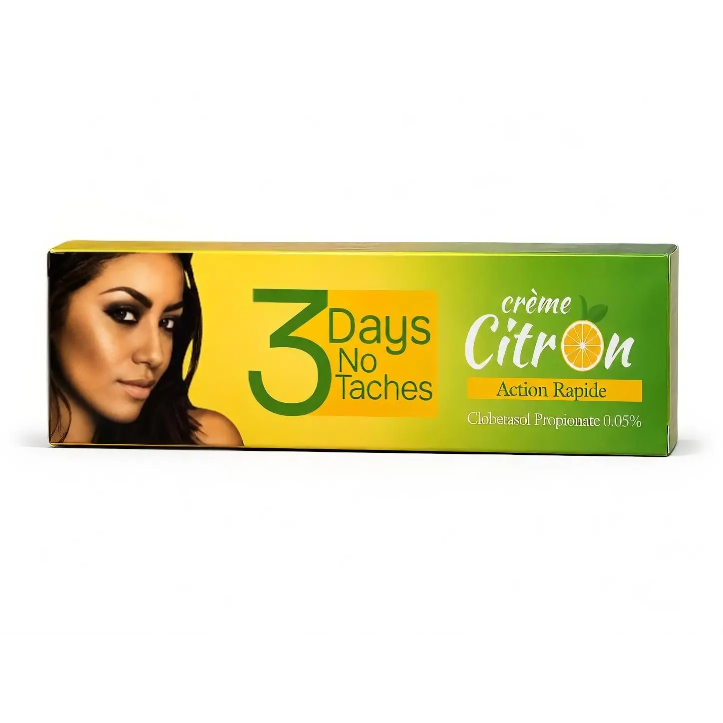 3 Days No Taches Crème Citron Action Rapide with Clorbetasol Propionate 0.05% for Rapid Action