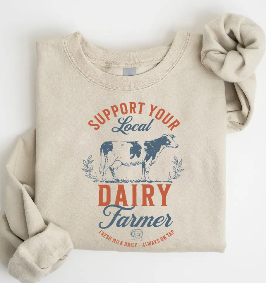 Eat Local Breastfeeding Sweatshirt Breastmilk Sweater Moms Milk Crewneck Moms Boobery Jumper Baby Shower Gift for New Mom for nursing