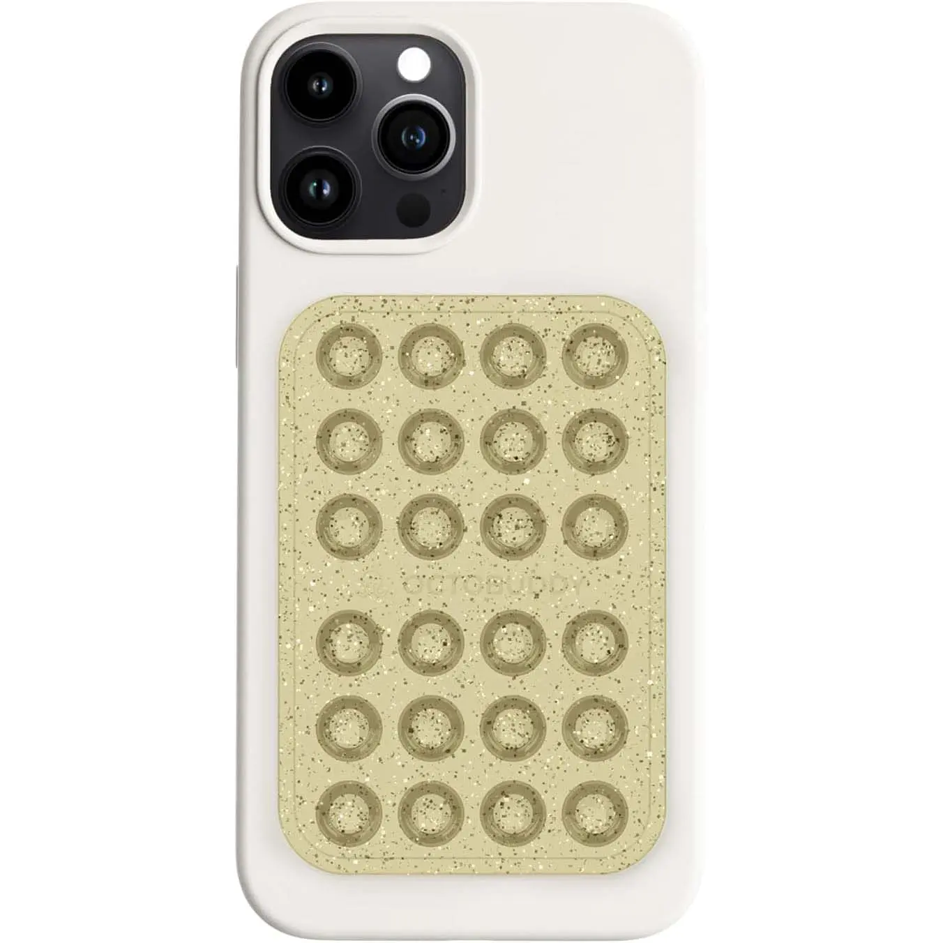 OCTOBUDDY Diamonds - Silicone Suction Phone Case Adhesive Mount - Hands-Free Grip with 24 Suction Cups for Videos & Selfies - 2.6" x 3.9", Legacy