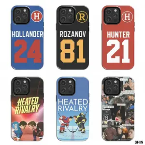 Heated Rivalry 2026 Smartphone Case - New Movie Themed Double Layer Protective Casing, Wireless-Friendly Shell for iPhone 11-17 Pro Max Plus, Mobile Phone Accessories