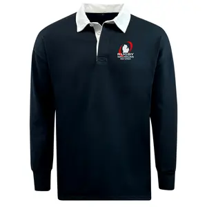Rugby Michigan Referee Society Classic Long Sleeve Solid Rugby Jersey