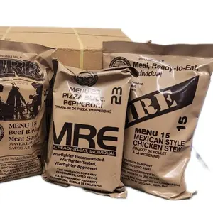 1 (random) MRE MealReady to Eat, Emergency Food Supply, Survival Camping Outdoor 12 Pack Inspection 2025, 2026 or Better (1 Meal (Random), 1, Count)