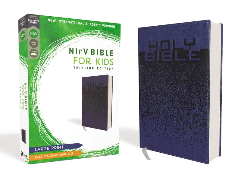 NIrV, Bible for Kids, Large Print, Comfort Print: Thinline Edition