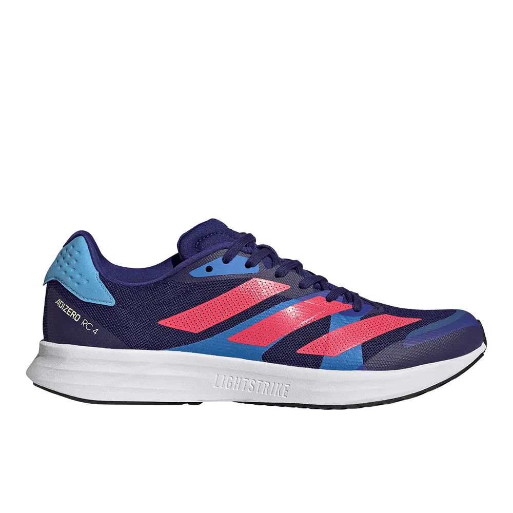adidas Mens Adizero Rc 4 Running Sneakers Shoes - Blue