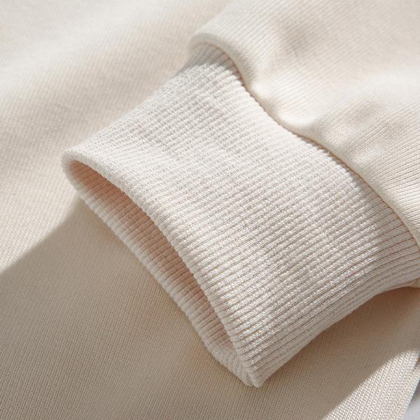 Men's Fashion Beige Polo Shirt Sweater - Loose Fit, Buttoned Placket Collar, Casual Trendy Layered Look