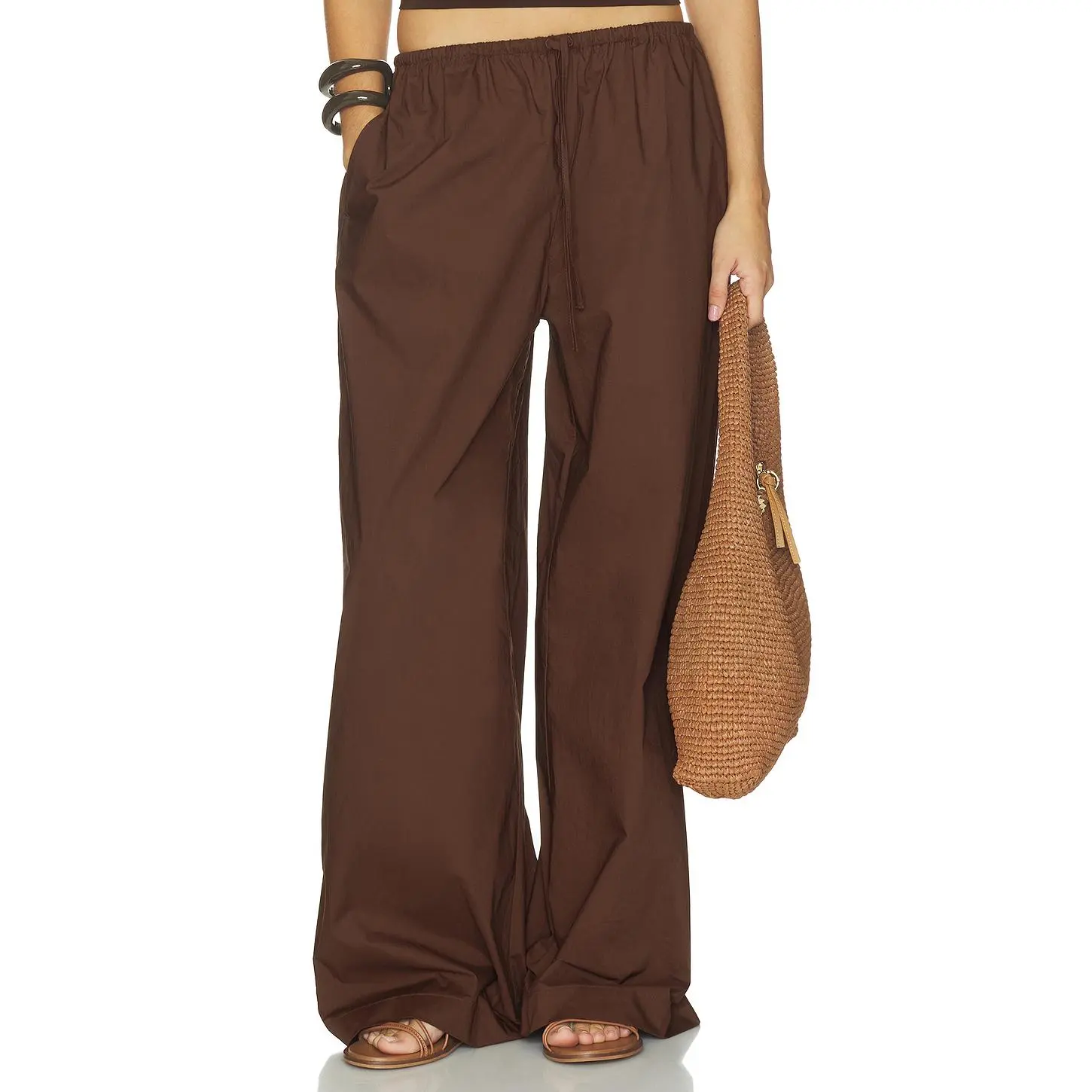SRG Paloma Pants in Chocolate Brown