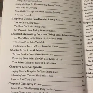 How to Create Your Own Living Trust , Essential Guide for Estate Planning, Comprehensive Step-By-Step Instructions,notbook