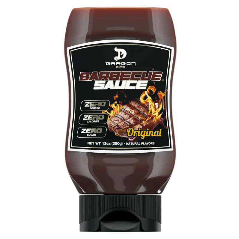 Dragon Dips Barbecue Sauce – Zero Sugar, Zero Sodium & Zero Calories – 350g