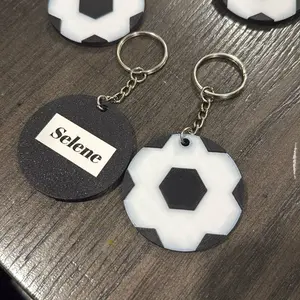 Soccer Keychains/ pack of 25/ 3D Printed personalized