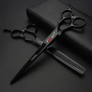 Premium 6-Inch Professional Haircutting Scissors - Stainless Steel Barber Shears for Precise Cuts, Ideal for Salon & Home Use Hairdressing Scissors Set Hair Styling Scissors Kit Haircare Heatless
