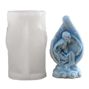 Epoxy Gypsum Mold for Nativity Figures – Resin Casting Molds for DIY Handicrafts