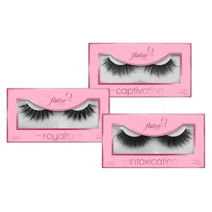 Flutter Lashes Synthetic False Eyelashes - Double Lift (3 pack)