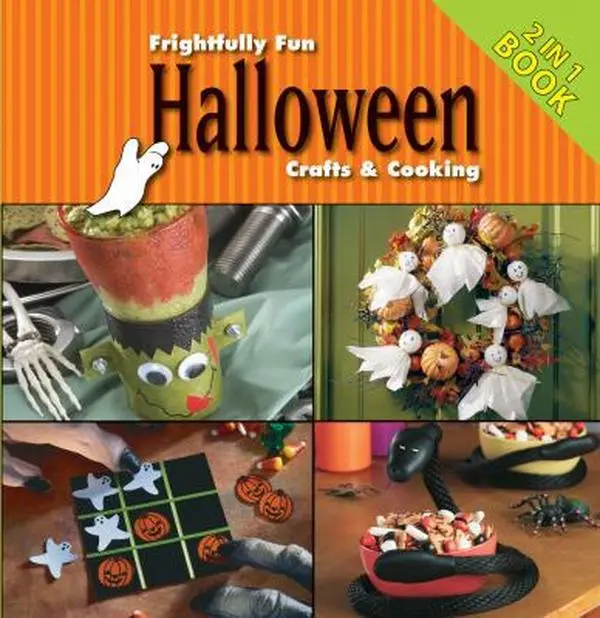 USED-Frightfully Fun Halloween Crafts and Cooking by Janelle Hayes (Hardcover)