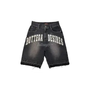 Bottega Desires Denim Black Shorts