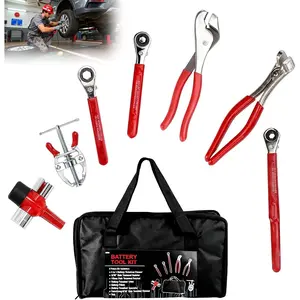 2025  8 count  Service Kit, CR-V  Maintenance Kit,  Tools, Terminal Cleaner,   Cleaner Kit, Tools Suitable for  Repair and  Maintenance