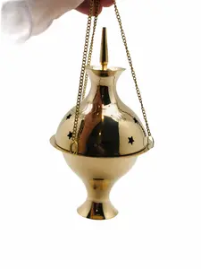 Brass Burning Hanging Censer