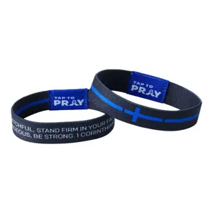 Tap To Pray® Wristband – First Responders - Law Enforcement