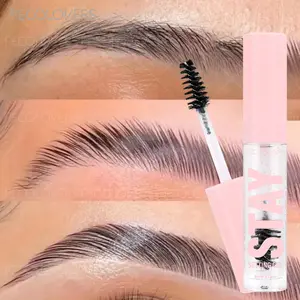 1pc Shaping Brow Gel, Wild Brow Styling Cream, Clear Eyebrow Setting Cream, 12-Hour Long-Lasting Waterproof and Sweatproof, Suitable for All Light Beige Types, Sets Eyebrow Makeup for a Long-Lasting Waterproof And Sweat-Proof End